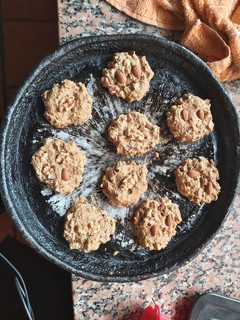 Una foto de Galletitas de Avena y Manzana sin azúcar (veganas)