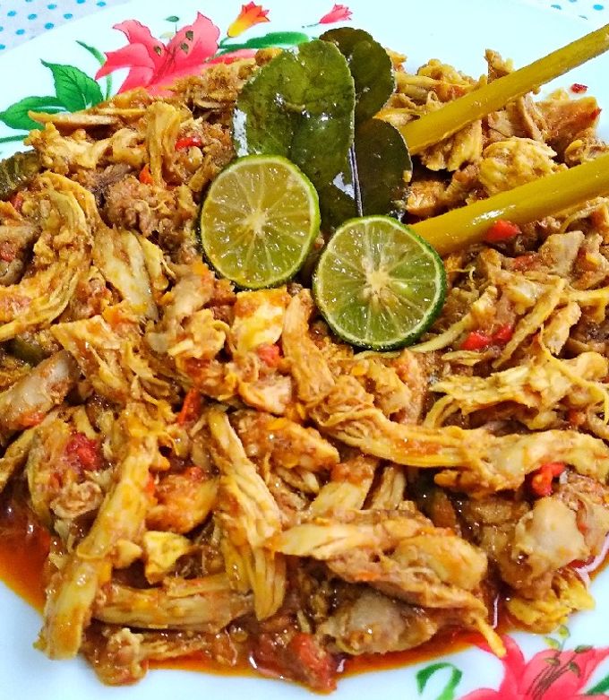 Foto resep Ayam Suwir Pedas Khas Bali