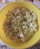 Insalata di cavolfiore patate e uova