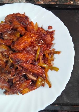 A picture of #Nov#W2#Baby corn Manchurian (dry).