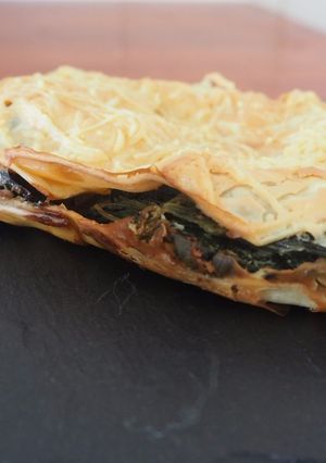 Une photo de Lasagnes Épinard / Lait de coco