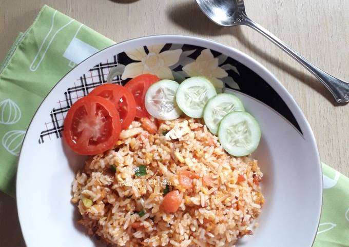 Resep Nasi goreng saus bolognese oleh Mama fathan Cookpad