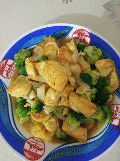 Foto resep Tofu jepang tumis brokoli