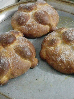 Una foto de Pan de Muerto