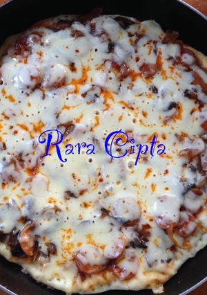 Foto resep 🍕Pizza Teflon With Homemade Sauce