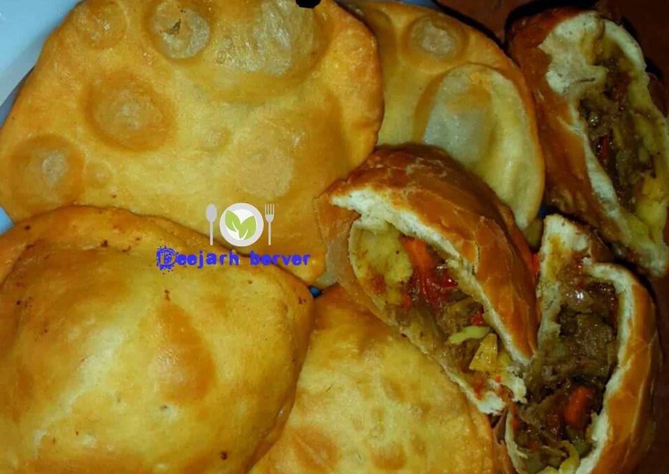 Circle frying pie