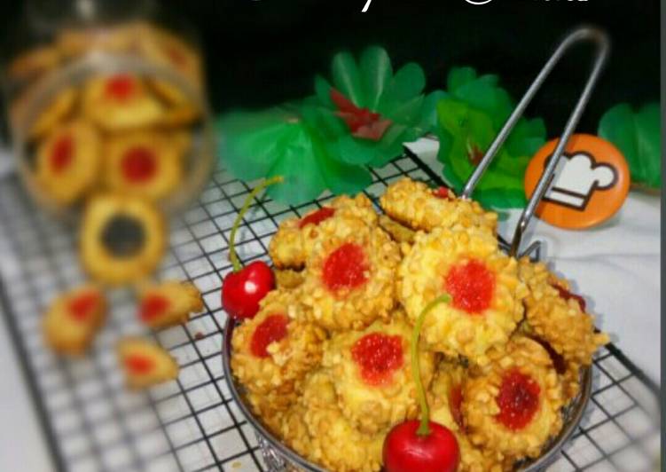 Resep Thumbprint Cookies Anti Gagal