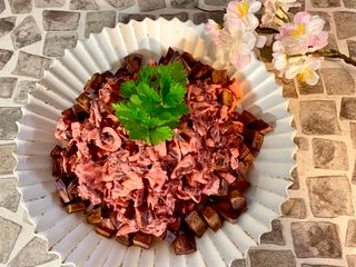 Purple Color Salad
