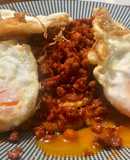 Huevos con zorza