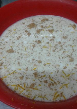 Una foto de Arroz con leche