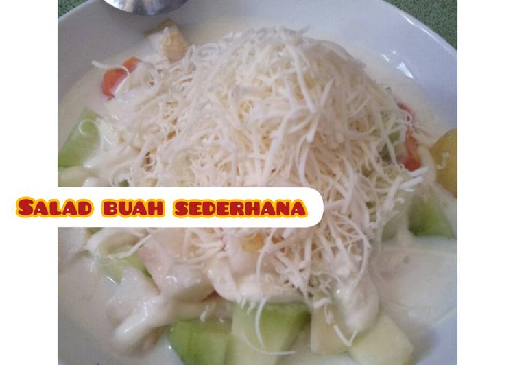 Salad buah sederhana