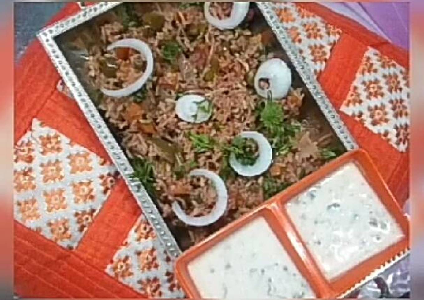 Veg dum biryani