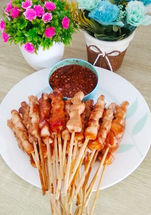 Foto resep Sate Ayam Bumbu Kecap