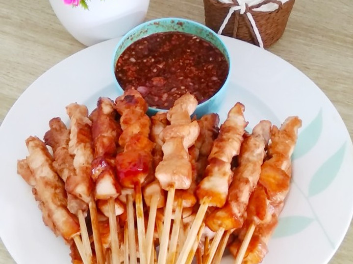  Bagaimana cara bikin Sate Ayam Bumbu Kecap  spesial