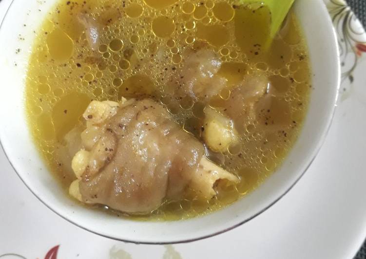 Recipe of Super Quick Homemade Paya Soup