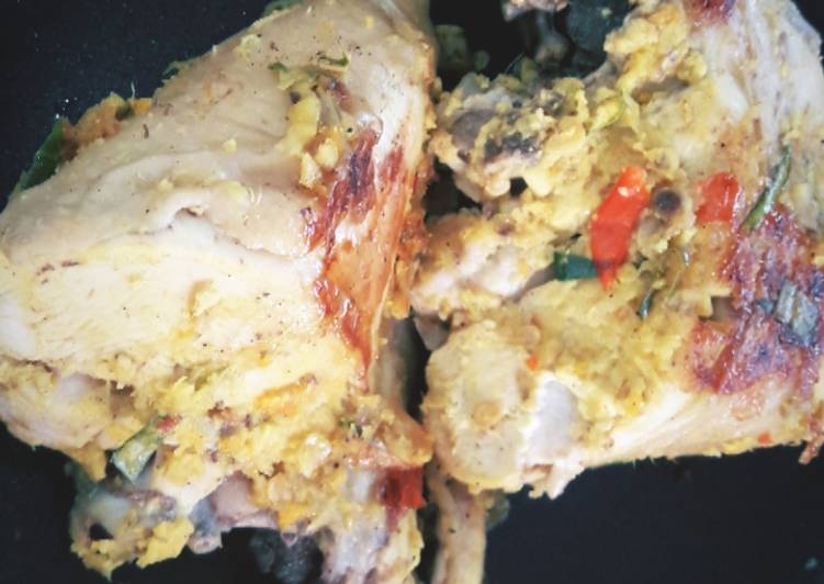 Ayam Panggang Teflon tanpa Minyak dan MSG