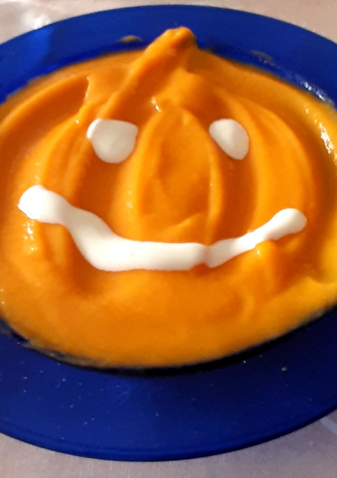 Una foto de Crema de calabaza