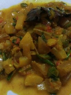 Foto resep Kikil kunyit cabe ijo