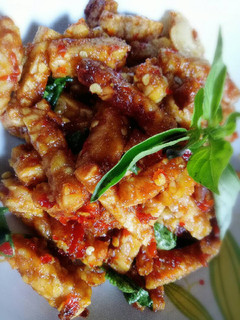 Foto resep Tempe Pedas Kemangi