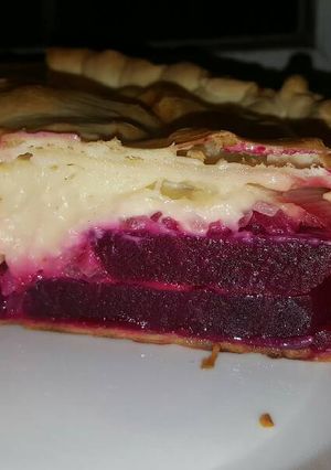Una foto de Tarta de remolachas