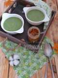 Soupe blettes cardons a la moutarde