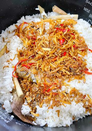 Foto resep Nasi Liwet Rice Cooker / Magic com