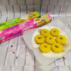 A picture of Nankhatai cookies.