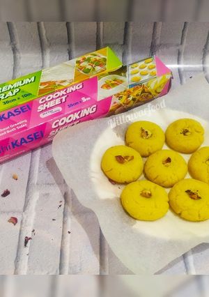 A picture of Nankhatai cookies.