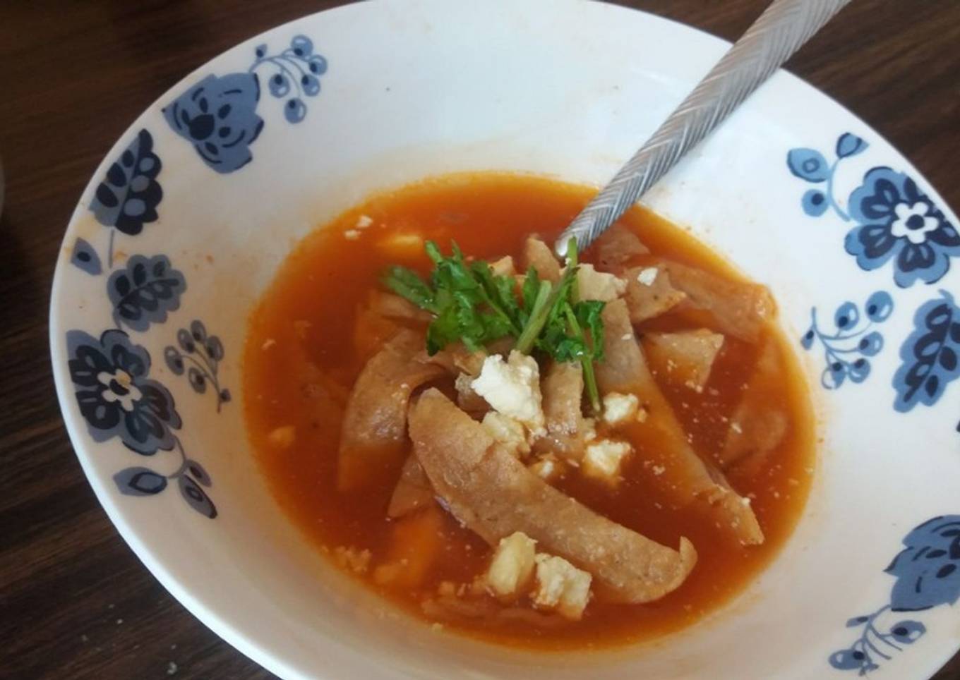 Sopa de tortilla