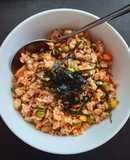 Cơm yến mạch rang - Eat clean