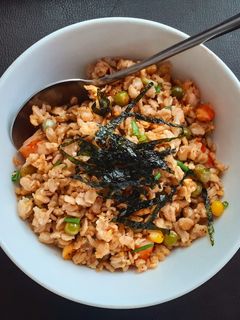 Hình của món Cơm yến mạch rang - Eat clean.