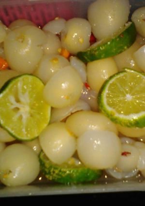 Foto resep Asinan rambutan (rambutan kekinian)