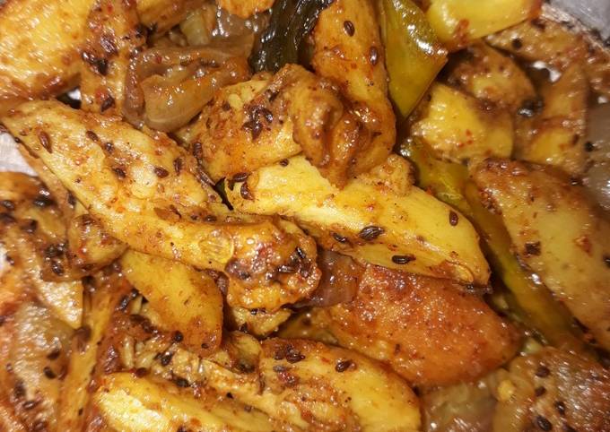 How to Make Mario Batali Crispy Masala Arbi
