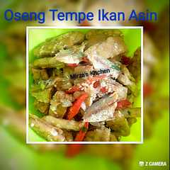 A picture of Oseng Tempe Ikan Asin.