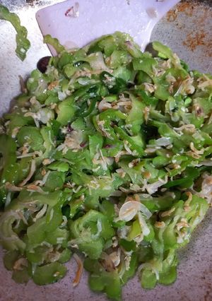 Foto resep Tumis paria teri medan Pete