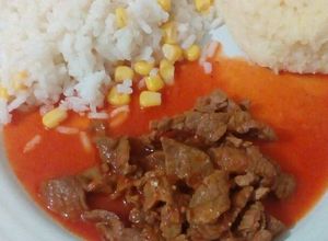 Una foto de Bistec en Salsa Puya