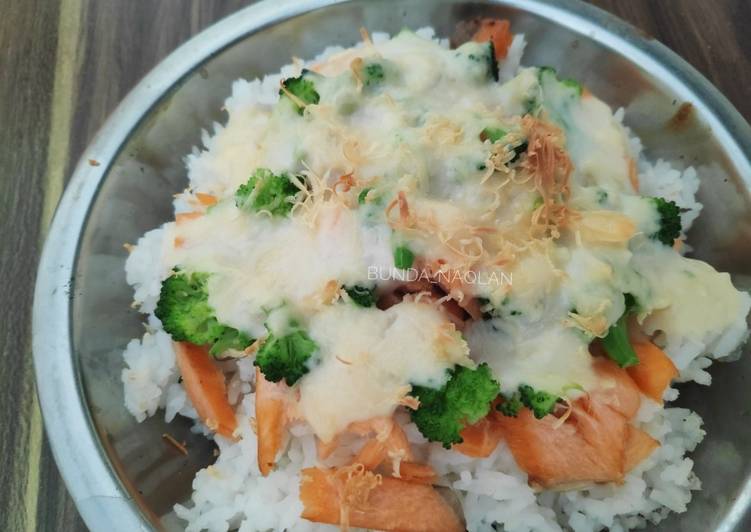 Nasi panggang creamy