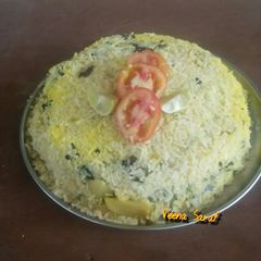 A picture of Chawal ke biryani.