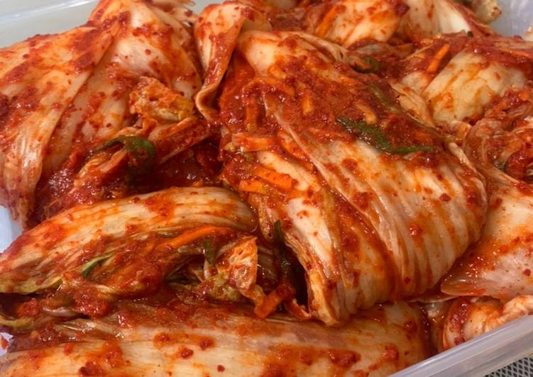 Resep masakan Kimchi | Langkah Membuat Kimchi Yang Sedap