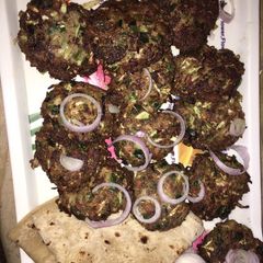 Vegetables qeema kabab A picture of Vegetables qeema kabab.