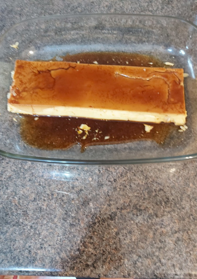Una foto de Flan de huevo