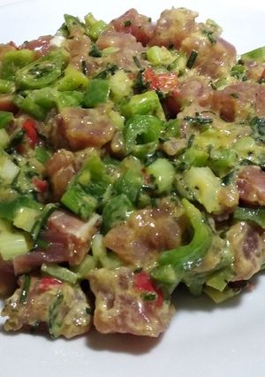Una foto de Tartar de atún