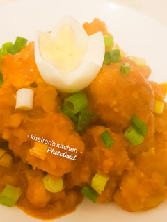 Pate doya(yam porridge) ainihin hoton girkin