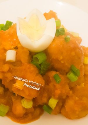 Pate doya(yam porridge) ainihin hoton girkin
