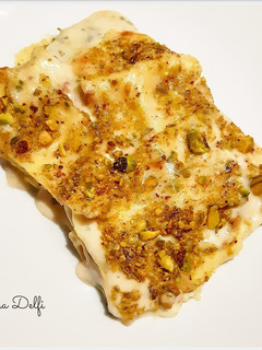 Foto di Lasagne al pistacchio e mortadella