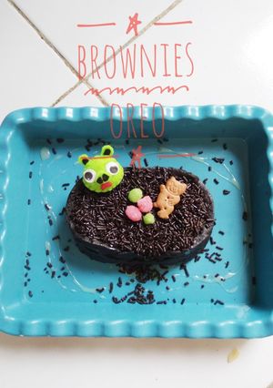 Foto resep Brownies Oreo