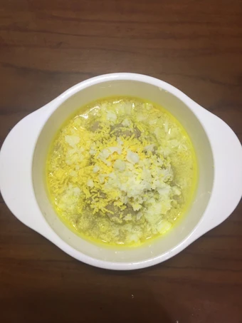 Cara Gampang Menyiapkan Resep Mpasi - Bubur merah x Soto ayam kuning yang Lezat Sekali Anti Ribet, Bikin Ngiler