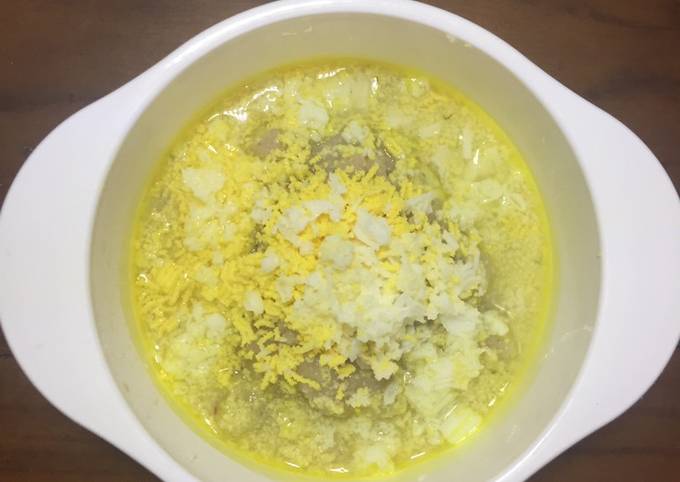 Mpasi - Bubur merah x Soto ayam kuning