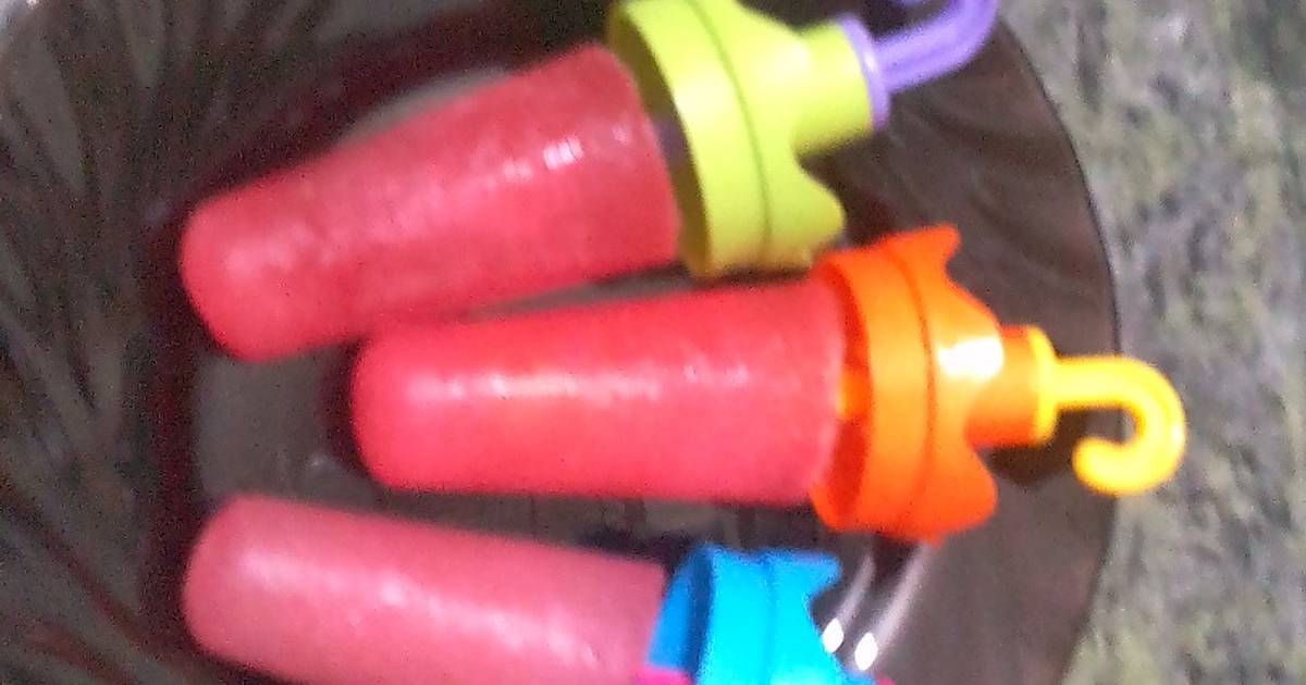 Fresh and healthy watermelon icecream