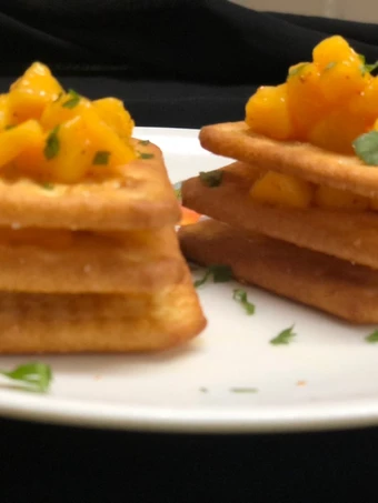 Easy Way Make Recipe Mango salsa crackers that is Really Delicious, Tasty}